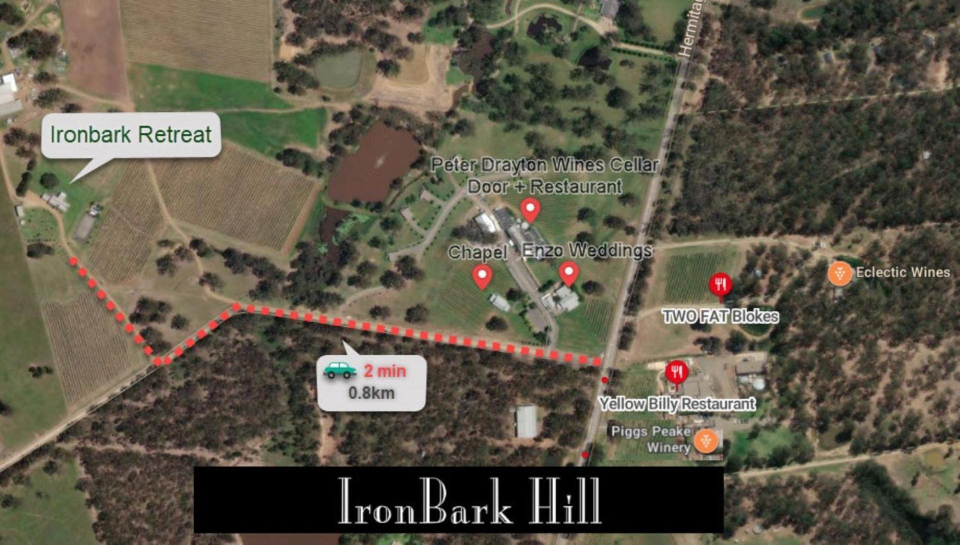 Ironbark Hill Estate Hotel Pokolbin Bagian luar foto