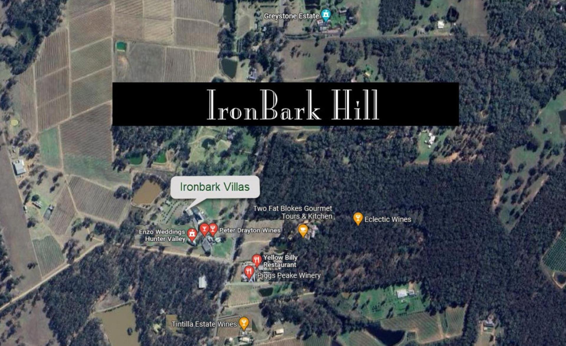 Ironbark Hill Estate Hotel Pokolbin Bagian luar foto